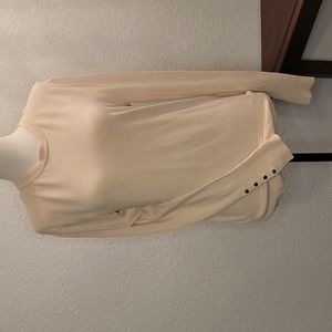 Zara cream sweater XL